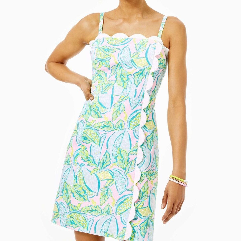 Lilly Pulitzer NWT Mercede Stretch Dress SZ 00